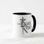 Batman Dark Knight | Name Braunes Logo Tasse (VorderseiteRechts)