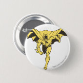 Batman Dash Gelb Button (Vorne & Hinten)