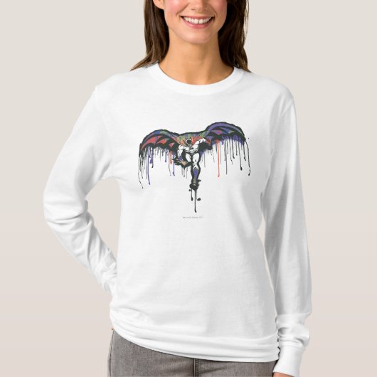 Batman Dash Gemalt T-Shirt (Vorderseite)