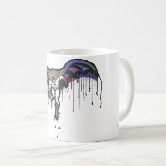 Batman Dash Painted Kaffeetasse (VorderseiteRechts)
