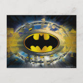 Batman Decorated Logo Postkarte (Vorderseite)