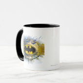 Batman Decorated Logo Tasse (Vorderseite Links)