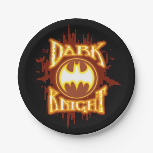 Batman | Der dunkle Ritter Pappteller (Vorderseite)