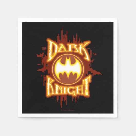 Batman | Der dunkle Ritter Serviette (Vorderseite)