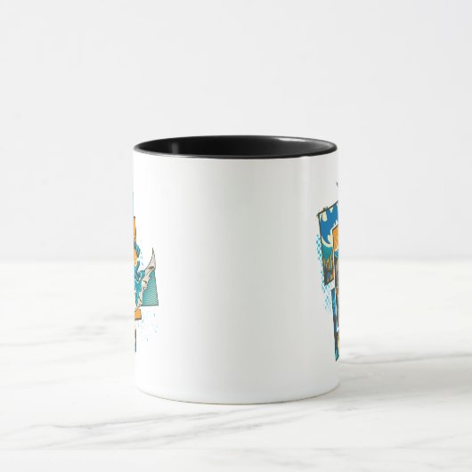 Batman Design 1 Tasse (Zentrum)