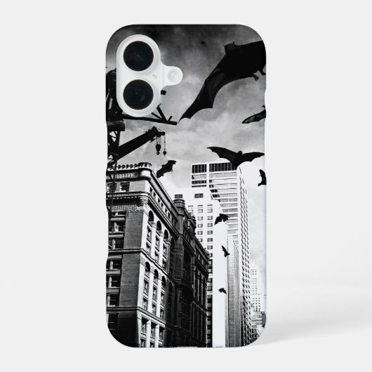BATMAN Design iPhone 16 Hülle (Rückseite)