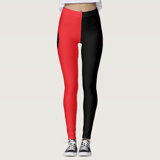 Batman: Die animierte Serie - Harley Quinn Leggings (Vorderseite)
