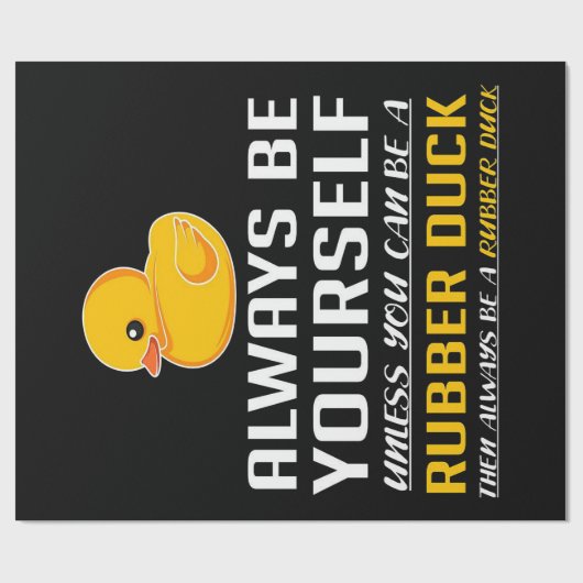 BatMan Duck Geschenkpapier (Flach)