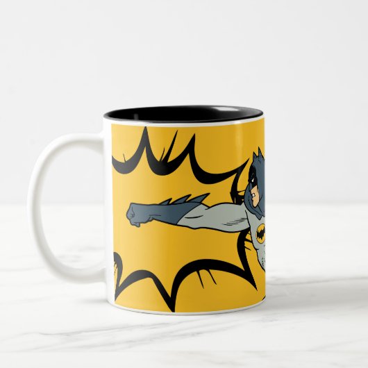 Batman Dynamic Punch Action Zweifarbige Tasse (Links)