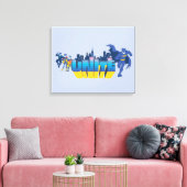 Batman | EINHEITEN Leinwanddruck (Insitu (Wohnzimmer))