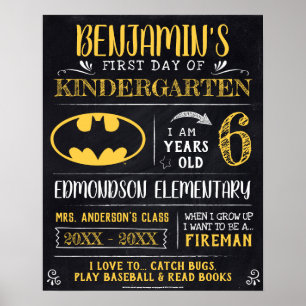 Batman   Erster oder letzter Schultag Poster