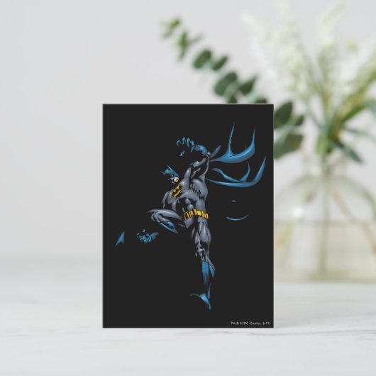 Batman fällt ab postkarte (Stehend Vorderseite)