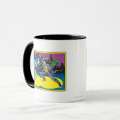 Batman Fights Joker Tasse (Vorderseite Links)