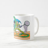 Batman Fights Riddler Kaffeetasse (VorderseiteRechts)