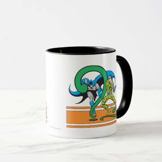 Batman Fights Riddler Tasse (VorderseiteRechts)