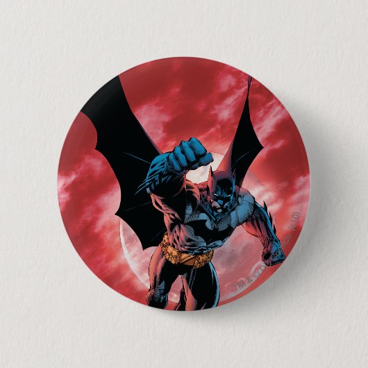 Batman Firey Sky Button (Vorderseite)