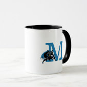 Batman Fists | Fügen Sie Ihre Monogramm und Ihren Tasse (VorderseiteRechts)