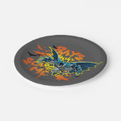 Batman | Fledermäuse kümmern sich nicht Pappteller (Schrägansicht)