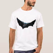 Batman fliegt mit großem Kap T-Shirt (Vorderseite)
