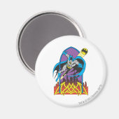 Batman Flies Thru die Nacht Magnet (Vorderseite/Rückseite)