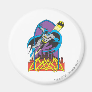 Batman Flies Thru die Nacht Magnet