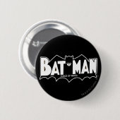 Batman | Force of Good 60er Logo Button (Vorne & Hinten)