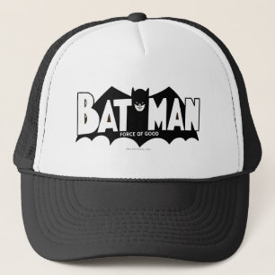 Batman Force of Good 60er Logo Truckerkappe