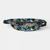 Batman Full Throttle Wurf Muster Bauchtasche (Vorderseite)