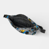 Batman Full Throttle Wurf Muster Bauchtasche (Offen)