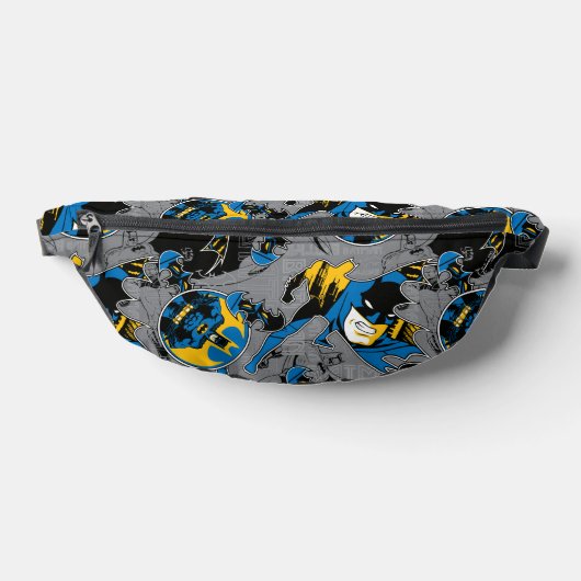 Batman Full Throttle Wurf Muster Bauchtasche (Ablage )