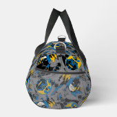 Batman Full Throttle Wurf Muster Duffle Bag (Rechts)