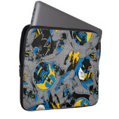 Batman Full Throttle Wurf Muster Laptopschutzhülle (Vorne Rechts)
