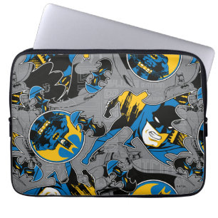 Batman Full Throttle Wurf Muster Laptopschutzhülle
