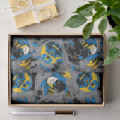 Batman Full Throttle Wurf Muster Seidenpapier (Geschenk)