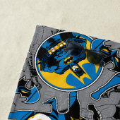 Batman Full Throttle Wurf Muster Strandtuch (Beispiel)