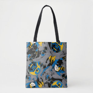 Batman Full Throttle Wurf Muster Tasche