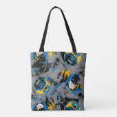 Batman Full Throttle Wurf Muster Tasche (Rückseite)