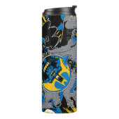 Batman Full Throttle Wurf Muster Thermosbecher (Nach links gedreht)