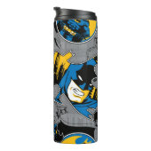 Batman Full Throttle Wurf Muster Thermosbecher (Nach rechts gedreht)