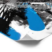 Batman Future Cityscape Montage Poster (Ecke)