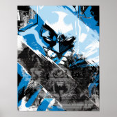 Batman Future Cityscape Montage Poster (Vorne)