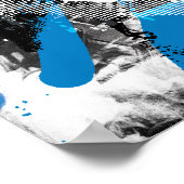 Batman Future Cityscape Montage Poster (Ecke)