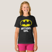 Batman | Geburtstagskind - Name & Alter T-Shirt (Vorne ganz)