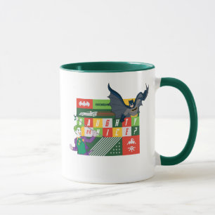 Batman gegen Joker "Naughty oder Nice" Tasse