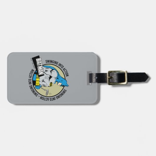 Batman Golfing - Einstieg Gepäckanhänger (Vorderseite horizontal)