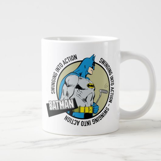 Batman Golfing - Einstieg Jumbo-Tasse (Rechts)