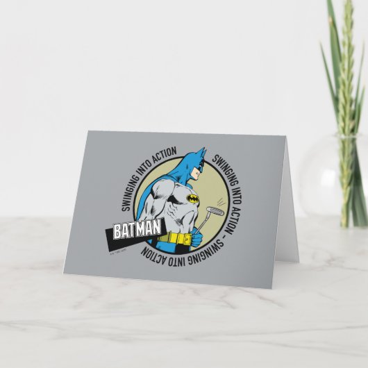 Batman Golfing - Einstieg Karte (Vorderseite)