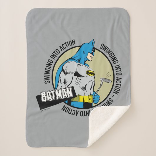 Batman Golfing - Einstieg Sherpadecke (Vorderseite)