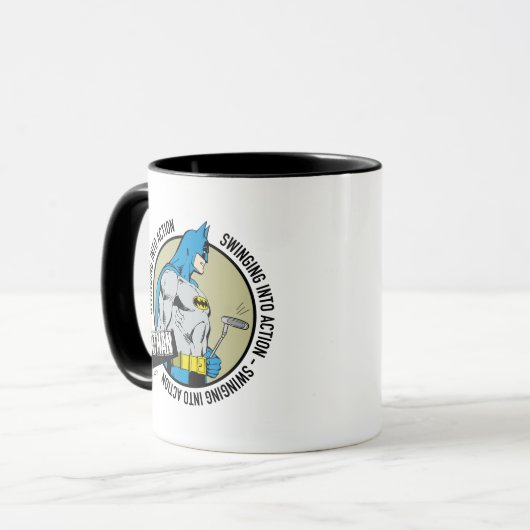 Batman Golfing - Einstieg Tasse (Vorderseite Links)