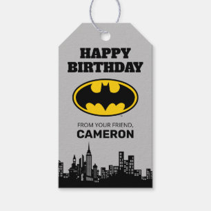 Batman - Gotham City Alles Gute zum Geburtstag von Geschenkanhänger
